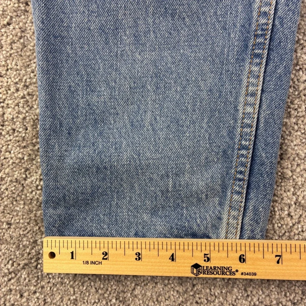 Vintage 90s Levi's 550 Relaxed Fit Tapered Leg Jeans Made USA Puerto Rico 32x31